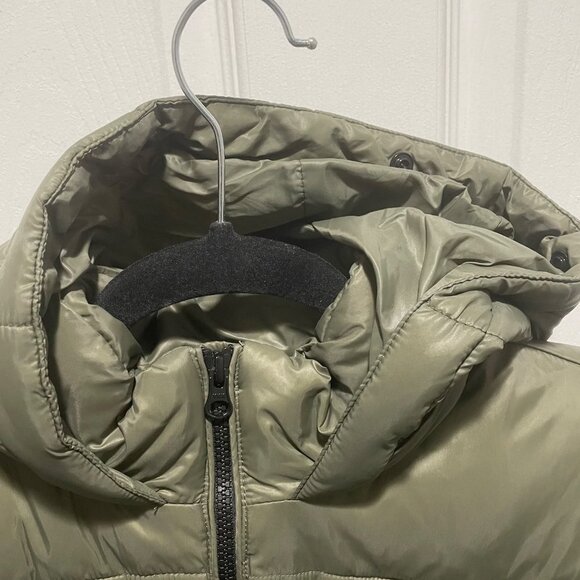 Marelle By Perroquet Olive Green Puffer Jacket Kids Unisex Size 14 - Picture 5 of 5